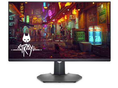 Front view of a Dell G3223Q 32 inch 4K UHD Gaming monitor showing stray gameplay on the display.