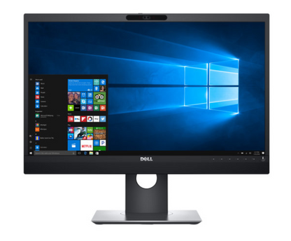 Dell Professional series P2418HZ a 24 inch video conferencing monitor ideal for collaborating with built in camera and speakers.