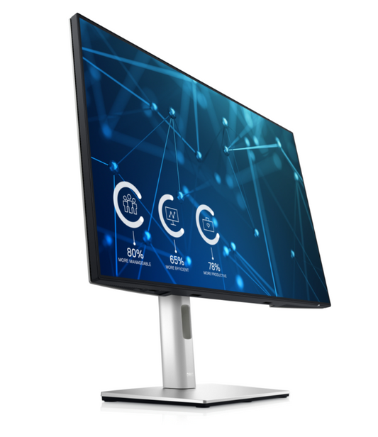 Front of the Dell Ultrasharp U2421E 24 inch WUXGA USB-C hub monitor.